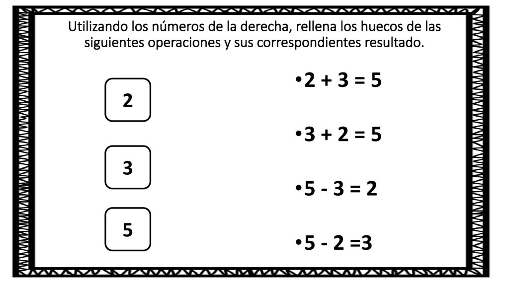 Hoy os traemos una divertida actividad matemática en el que nuestros alumnos deben rellenar los huecos de las siguientes operaciones básicas y sus correspondientes resultados con los números que se […]