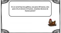 A continuación os traemos una colección de problemas de primaria que incluyen operaciones de sumar, restar, multiplicar y dividir.