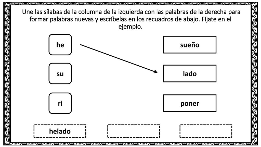 Hace unos días os proponíamos una actividad especialmente dedicada a aquellos alumnos que presenten o puedan presentar problemas lectoescritores que consistía en formar palabras nuevas a partir de añadir una sílaba […]