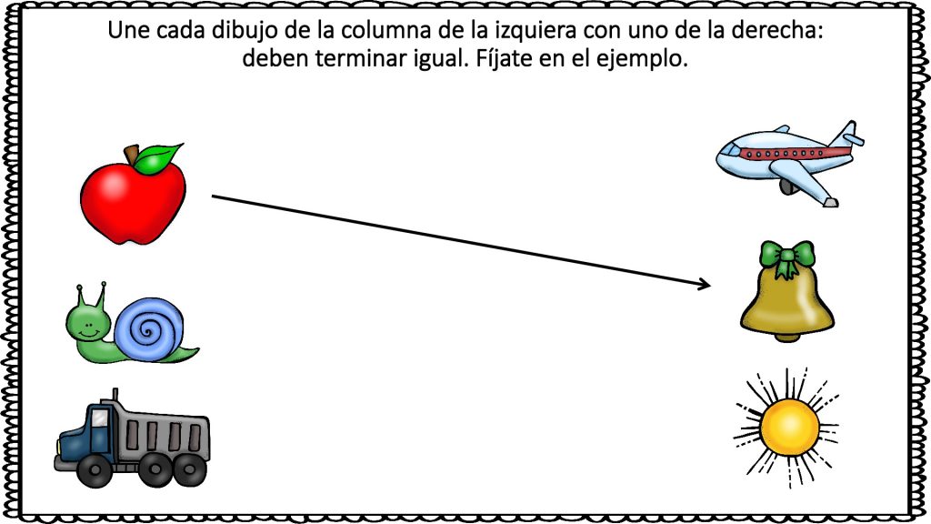 A continuación os proponemos una actividad para trabajar la conciencia fonológica a través de dibujos, en ella nuestros alumnos deben unir un dibujo de la columna de la izquierda con […]