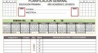 Os dejamos estos planificadores semanales formales en formato totalmente editable para poder organizar mejor tus tareas de clase y ser así más efectivo/a.