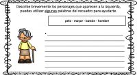 Hoy os proponemos una divertida actividad para trabajar la escritura creativa a través de descripciones de dibujos de personas, para facilitar el ejercicio se ofrecen algunas palabras que puedes utilizar […]