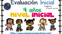 Evaluación inicial Educación Infantil 4 AÑOS CURSO 2018-2019