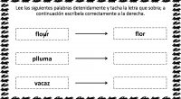 En esta actividad de atención y discriminación visual jugamos a identificar y señalar que letra sobra en las siguientes palabras. Para escribirla correctamente a continuación.