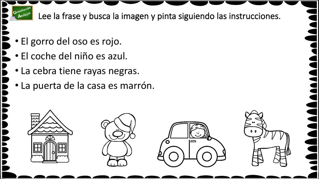 Este tipo de ejercicio es muy motivador para nuestros alumnos ya que combina la tarea de leer y pensar con la de colorear, que tanto gusta a nuestros peques. No […]