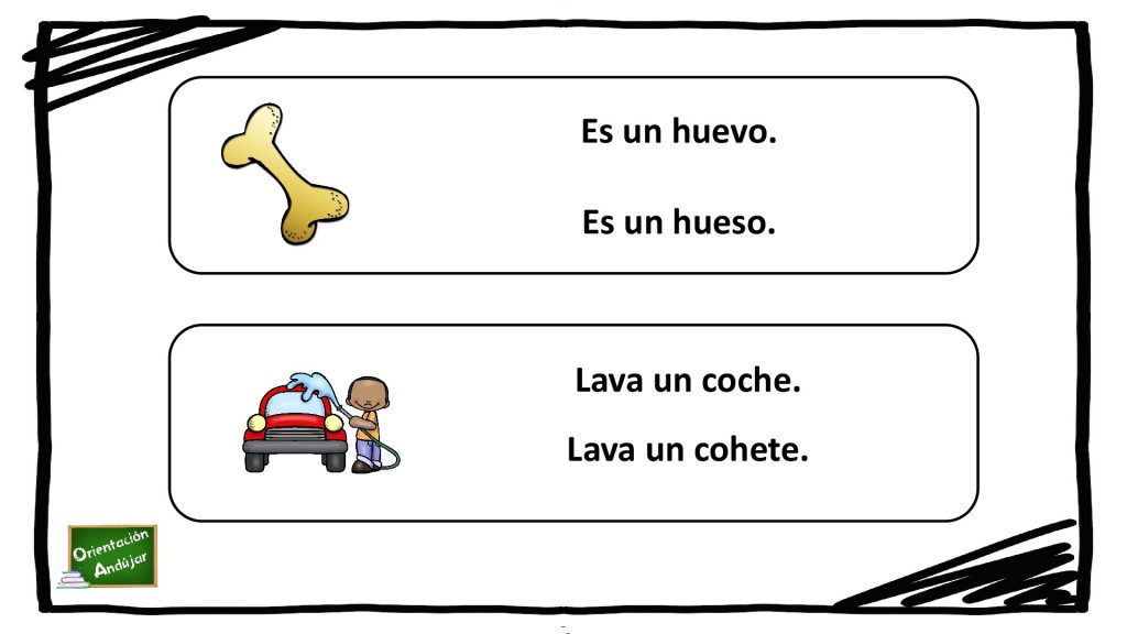 Hoy os hemos preparado unas nuevas actividades para trabajar la comprensión lectora y la agudeza visual, en las que deben subrayar la frase correcta de las dos que se presentan […]