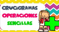Crucigramas de operaciones básicas
