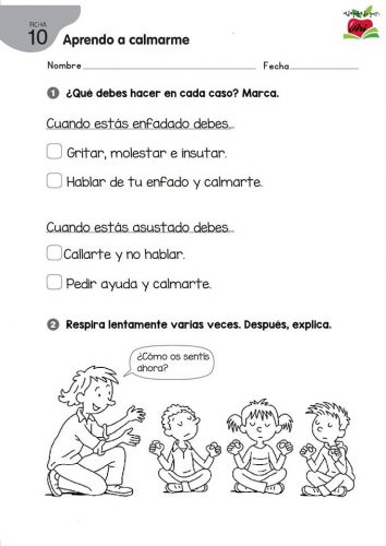 Muerto en el mundo En general abrazo 10 fichas de 3 Ejercicios para trabajar EMOCIONES en primaria -Orientacion  Andujar