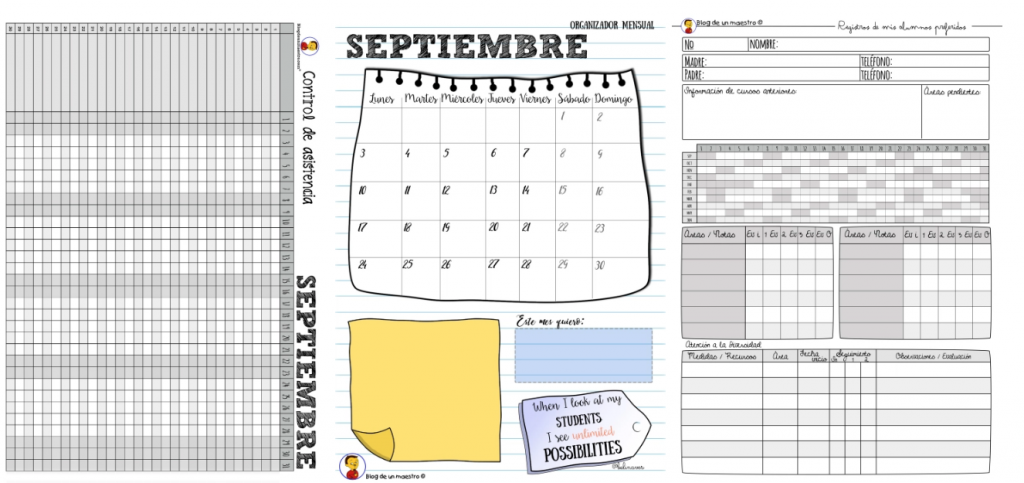 Hoy os queremos comparir otro de los geniales cuadernos que cada vez más se animan a hacer diferentes profesores, en este caso se trata del cuaderno molón para super profes […]