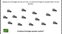 La siguiente actividad combina el desarrollo de la atención sostenida con la practica del conteo; en ella hay que agrupar animales en grupos compuestos por el número que se señala, […]