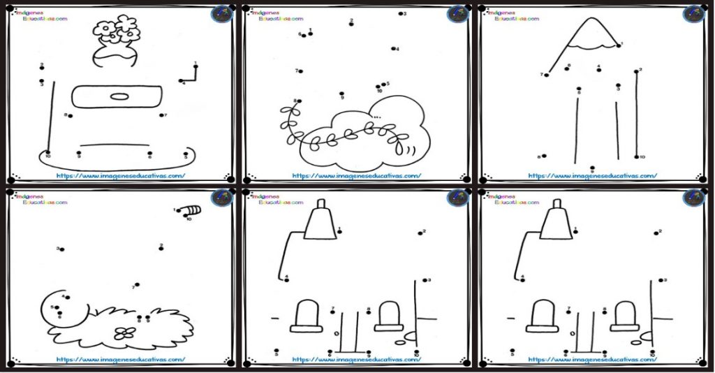 Actividades para educación infantil en fichas imprimibles ideales para trabajar con niños de 3, 4 y 5 años. En ellas podrás encontrar diferentes ejercicios de grafomotricidad, discriminación visual, conceptos matemáticos, formas, […]