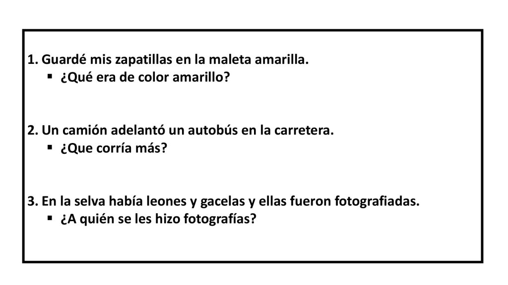 Para comprender una oración es necesario emplear conocimientos y estrategias que van más allá de la mera combinación de significados léxicos individuales. Es necesario también analizar la estructura de los […]