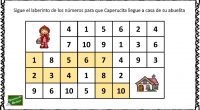 Hoy os traemos esta divertida actividad de numeración para practicar los números del 1 al 10, a través de laberintos de números.