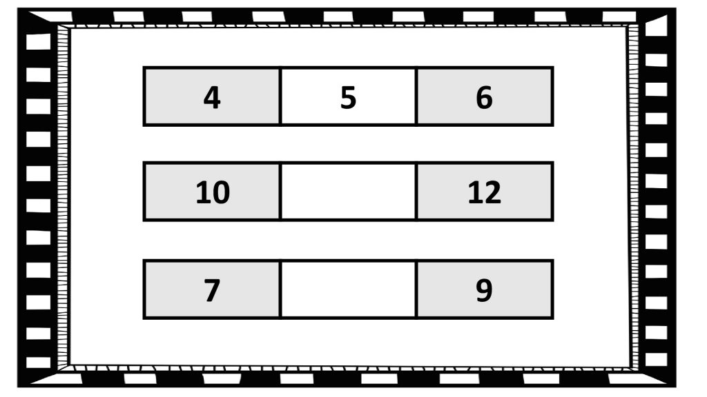 A continuación, os presentamos un ejercicio matemático de numeración que consiste en escribir el número que falta entre dos números.