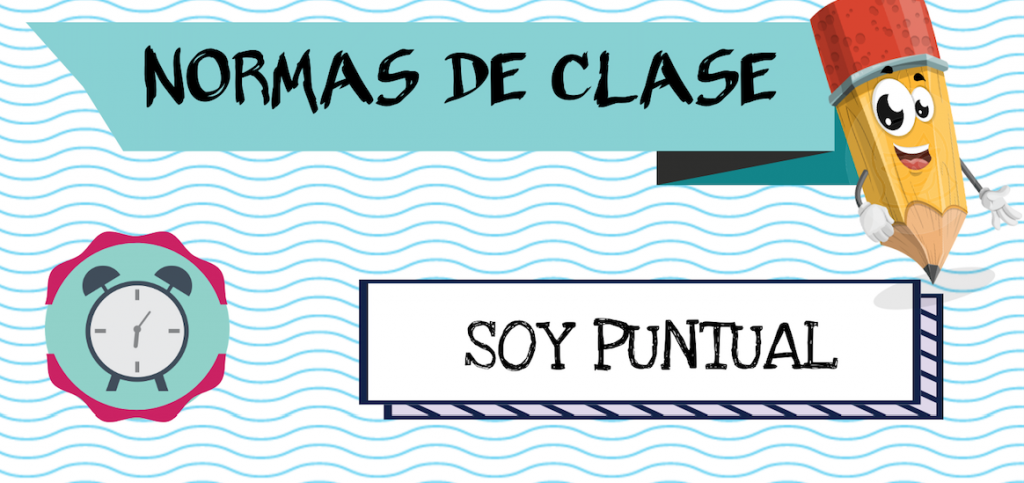 Os traemos una nueva colaboracion de TEACHER__NURIA  se trata de una fantástica lámina CON LAS NORMAS DE CLASE