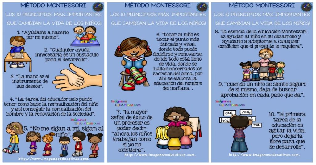 El método Montessori en la actualidad, podemos analizarlo en base a los principios básicos que lo rigen. A pesar de que su puesta en práctica puede dar lugar a diferentes […]