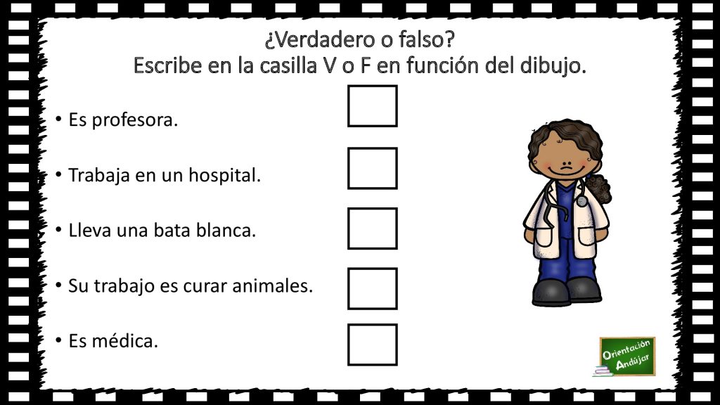 Os dejamos estas divertidas fichas en la que nuestros alumnos /as han de observar una imagen y señalar si la oración es verdadera o falsa. Lo más importante de esta actividad va […]