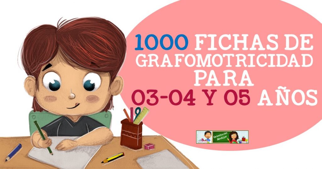 1000 FICHAS DE GRAFOMOTRICIDAD PARA 03-04 Y 05 AÑOS 1000 FICHAS DE GRAFOMOTRICIDAD PARA 03-04 Y 05 AÑOS