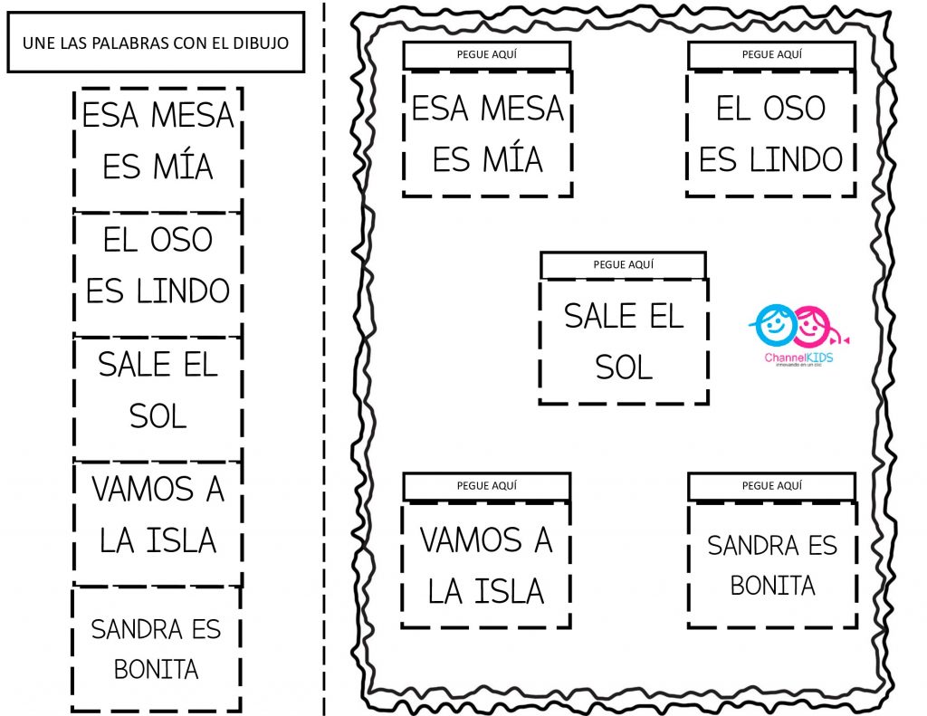 Aprende a leer vocales y palabras con m, l, s -Orientacion Andujar
