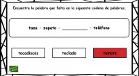 Hoy os traemos una divertida actividad de conciencia semántica muy útil para trabajar en el aula con alumnos que presenten o puedan presentar problemas lectoescritores. Este ejercicio se puede realizar […]