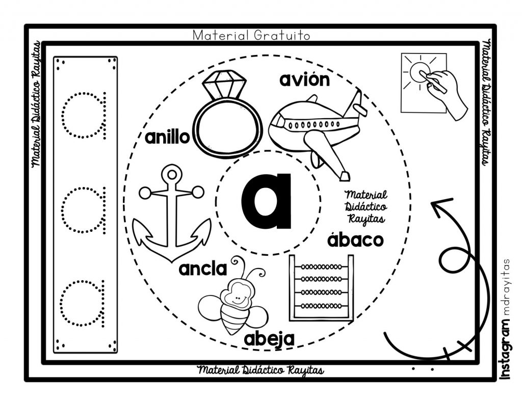 Los discos de las letras trabajamos el abecedario Completo Material para repasar el alfabeto AUTORÍA La Lic. Pedagogia Diana Solórzano pdf al final de la entrada Aprendo-el-ABC-1-10 Aprendo-el-ABC-11-20 Aprendo-el-ABC-21-29 Comparte esto: