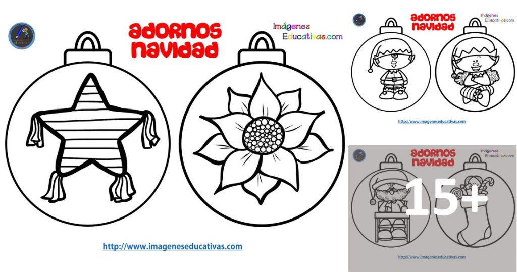 Ya estás cansado de ver siempre las mismas imágenes de bolas de navidad para que lo niños y niñas de tu clase se entretengan coloreando. Desde Imágenes Educativas hemos preparado […]