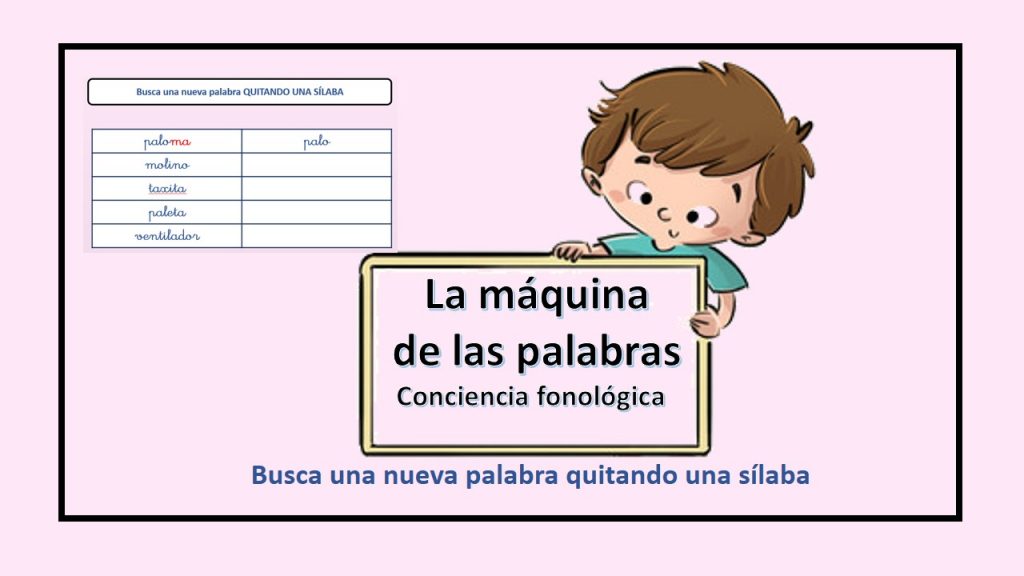 Aquí os dejamos esta sencilla actividad en la que nuestros alumnos deben de encontrar una palabra a partir de una dada quitando una sílaba de la palabra inicial así si […]