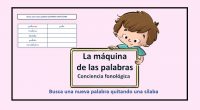 Aquí os dejamos esta sencilla actividad en la que nuestros alumnos deben de encontrar una palabra a partir de una dada quitando una sílaba de la palabra inicial así si […]