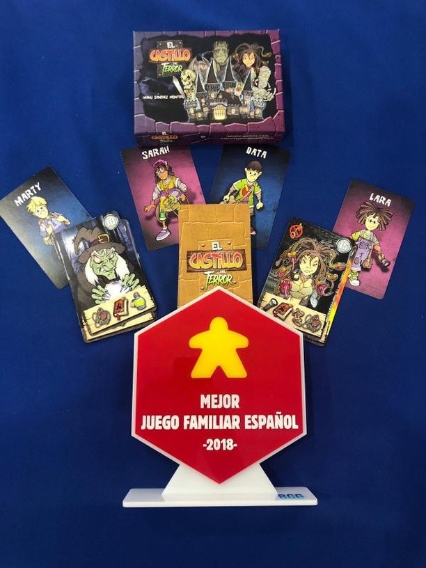 El Castillo del Terro gana el premio al Mejor Juego Familiar Español del Año otorgado por la malagueña Board Game Convention (BGC). A Luca le encanta este juego.