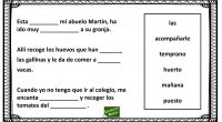 En los siguientes textos se han olvidado algunas palabras, pero no te preocupes porque en el recuadro encontrarás todas las palabras que necesitas para completar las mini lecturas y poder […]