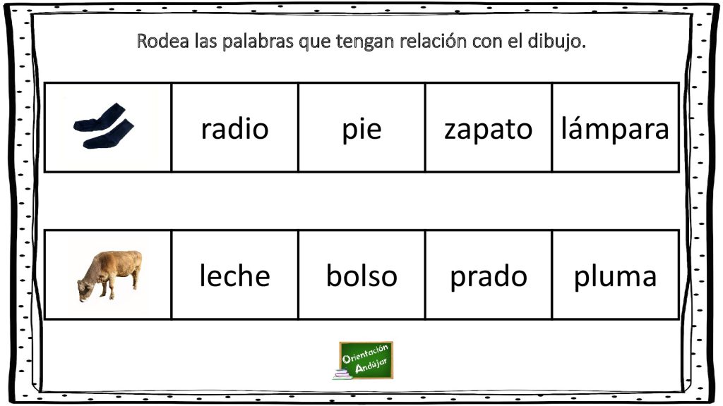 Desde Orientación Andújar os traemos un nuevo ejercicio para trabajar la estimulación cognitiva con personas adultas; en este caso consiste en rodear aquellas palabras que tengan alguna relación la imagen […]