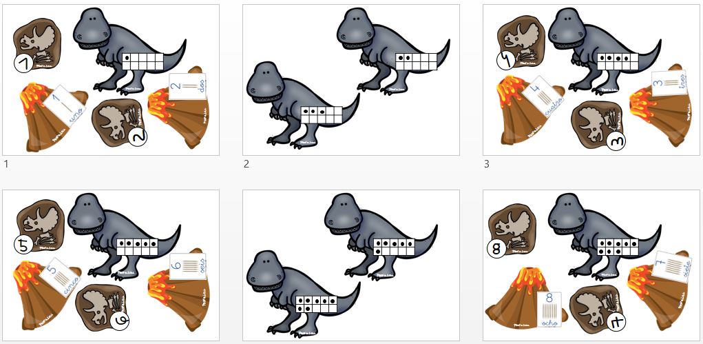 Hoy quiero compartir las tarjetas que estoy creadas @profelauinfantil  basadas en las familias de los números. Esta idea de las familias es la manera de trabajar los números por decenas […]