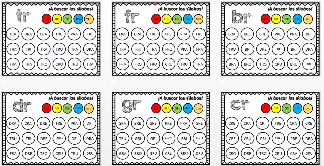 ROTACISMO vamos a buscar y colorear las TRABADAS - Orientacion Andujar