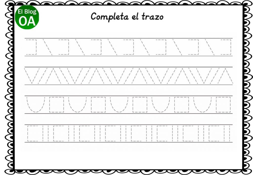 Cuadernillo de grafomotricidad para ejercitar la motricidad fina ...
