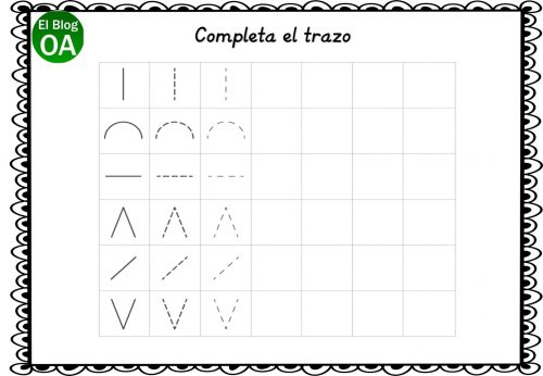Cuadernillo de grafomotricidad para ejercitar la motricidad fina ...