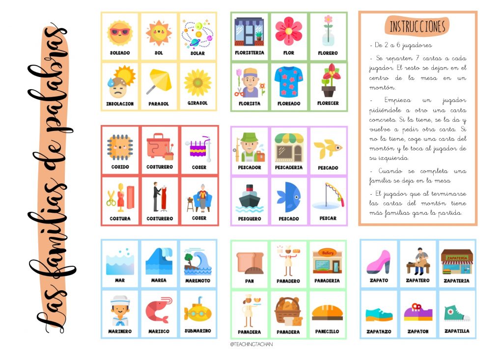 Hoy os compartimos un fantástico material que nos ha mandado Ana Álvarez @TEACHINGTACHAN  en Instagram, en su cuenta comparte ideas y materiales geniales, te animamos a seguirla. https://www.instagram.com/teachingtachan/ EL JUEGO DE […]