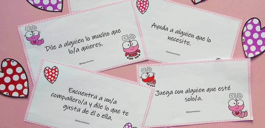 Por aquí os dejo una de las actividades puestas en práctica para el día de San Valentín.Una cuenta atrás, cada día tenemos que hacer lo que nos indique la tarjeta […]