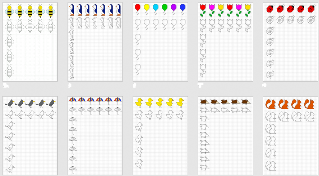 Colección de fichas para trabajar la motricidad en cuadrícula. DESCARGA LOS MATERIALES EN PDF Motricidad fina dibujamos en cuadrícula TE PUEDE INTERESAR DESCARGA TODO EL MATERIAL EN FORMATO PDF AL […]