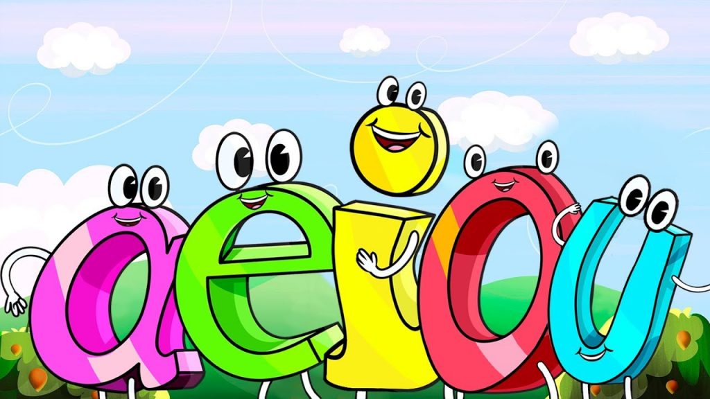 Os dejamos estás originales y sencillas fichas para trabajar las vocales con los más peques.