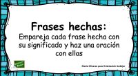 ⠀⠀⠀⠀⠀⠀⠀⠀⠀ Ccon este material vamos a trabajar la comprensión lectora a través de  FRASES HECHAS. Con este recurso se puede trabajar además el significado, las situaciones en las que se […]