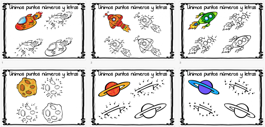 Actividades para unir puntos pero en esta ocasión nuestros alumnos/as deben de seguir las letras de abecedario. Con estas fichas de grafomotricidad y unir puntos con números desarrollaremos la atención, la […]