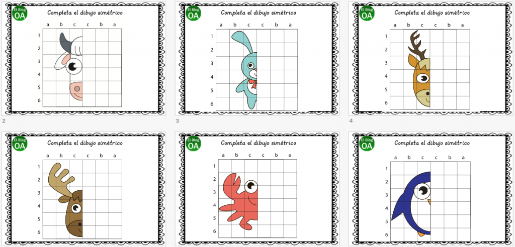 Os traemos este fantástico cuaderno de atención con el que vamos a trabajar la lateralidad dibujando y coloreando animales que son simétricos.