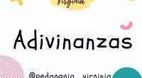Gracias a Virgina Company de @pedagogiavirgnia os traemos este genial actividad tan colorida para trabajar adivinanzas. . Virginia las suele utilizar en alumnos/as que tienen que reforzar la lectura, porque aunque […]