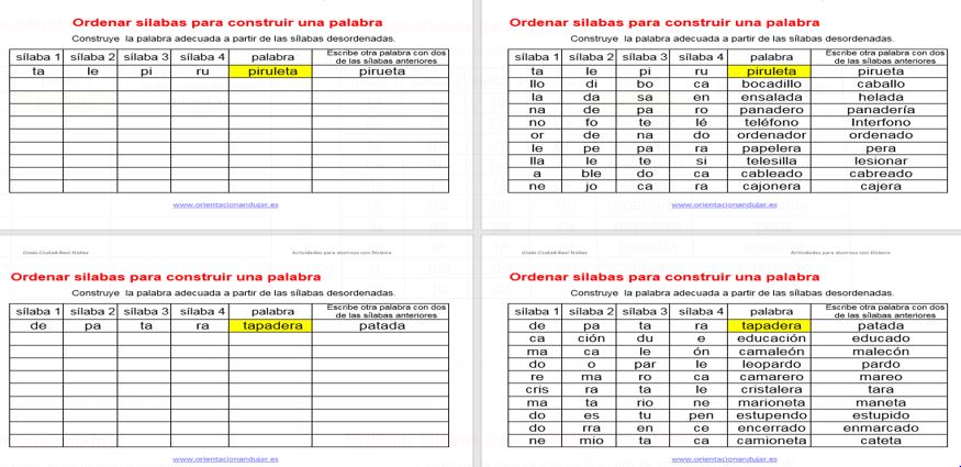 Os traemos una sencilla actividad en la que nuestros alumnos deberán de construir una palabra a partir de las sílabas que la formas que las hemos puesto desordenadas. Os dejamos […]