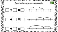 La siguiente actividad matemática  está pensada para aprender la representación en la recta de sumas sencillas. 