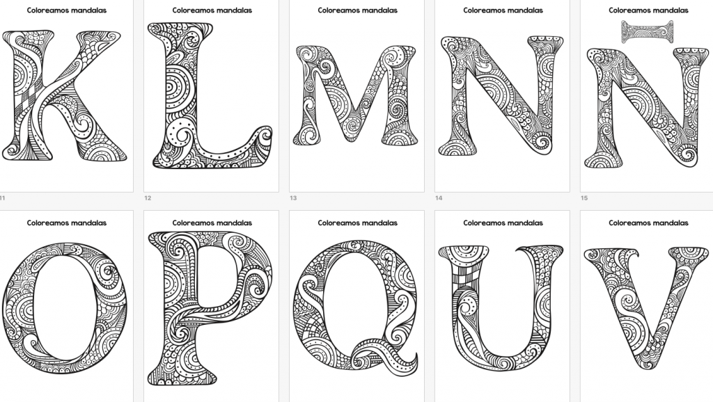 ABECEDARIO DE MANDALAS LISTAS PARA COLOREAR. Los mandalas pueden resultar una herramienta muy buena no solo para entretener y calmar a una persona mediante su coloreado, sino también paraeducar. Cada día más […]