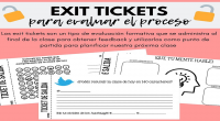 ¿Qué es un Exit Ticket? Es un tipo de evaluación formativa que permite monitorear el proceso de aprendizaje de nuestros alumnxs ya que contiene instrucciones para que realicen luego de […]