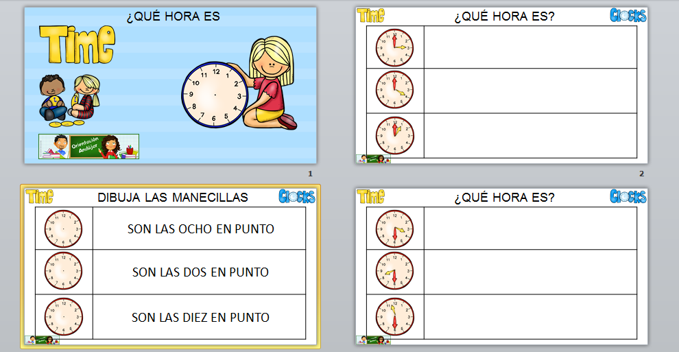 Cuando se trata de aprender las horas del reloj algunos niños tienen dificultades para discriminar los cuartos de hora, confundiendo la hora y cuarto, con dicha hora menos cuarto, al […]