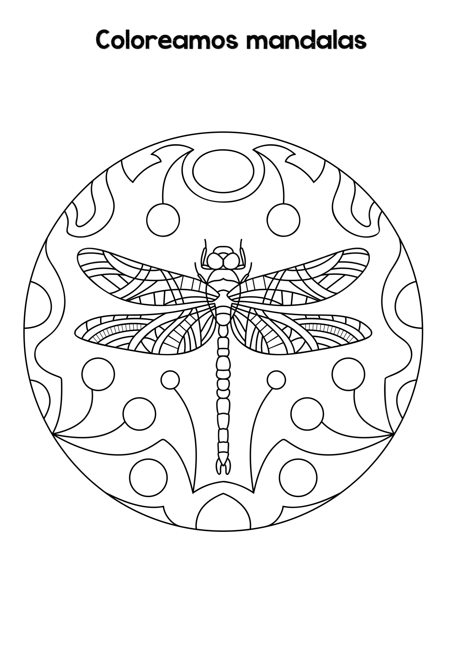 Para Colorear Imprimir Mandalas De Animales - páginas para colorear