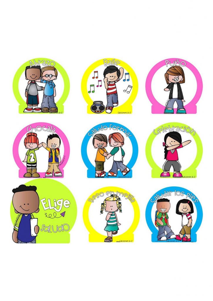 Colección de divertidas láminas para motivar a los alumnos, además de estrechar lazos afectivos que refuercen   las relaciones de los peques durante el colegio para promover una convivencia sana […]